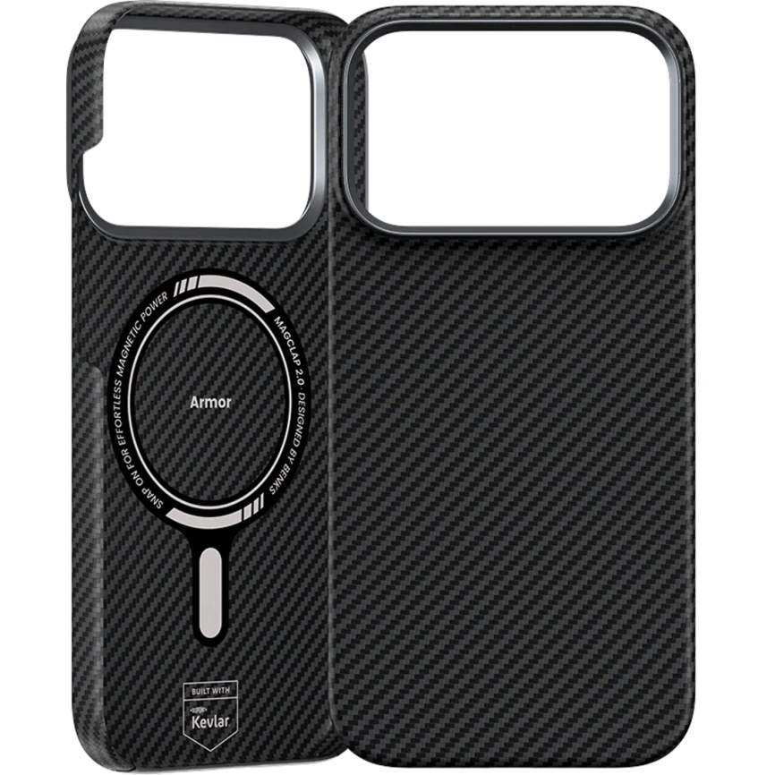 Чехол Benks ArmorAir Case built with Kevlar 600D для iPhone 17 Pro Black фото 1