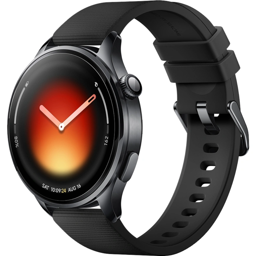 Смарт-часы Xiaomi Watch 5 Fluororubber Black фото 2