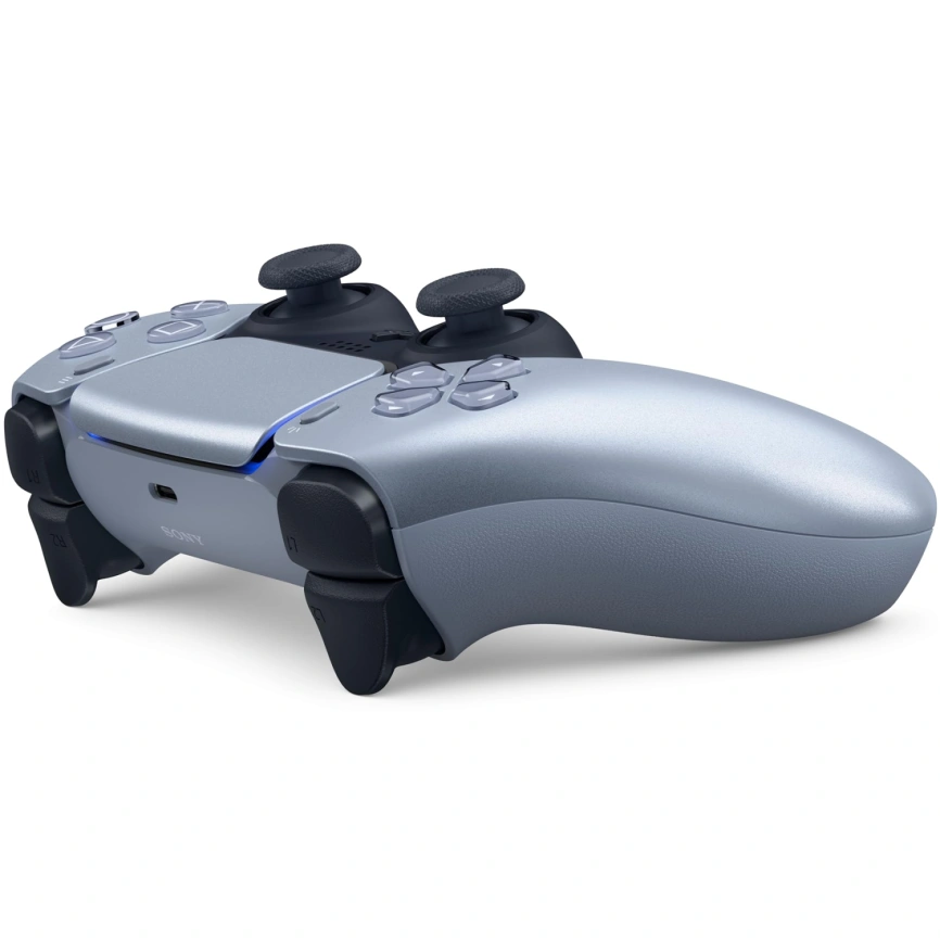 Джойстик беспроводной Sony DualSense для PS5 Sterling Silver фото 4