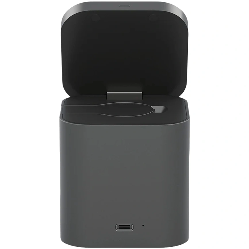 Беспроводное зарядное устройство EnergEA MagCube Qi2 Certified 3-in-1 Wireless Charger Space Grey фото 3