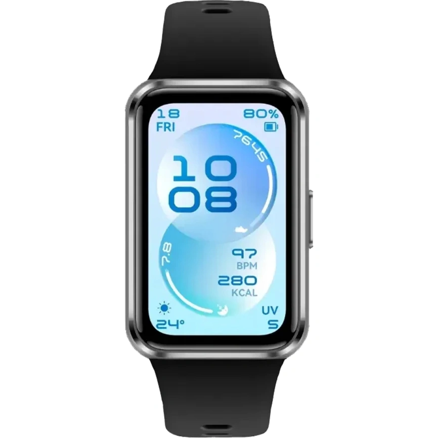 Фитнес-браслет Huawei Band 11 Aluminium Case Black (55020GVD) фото 3