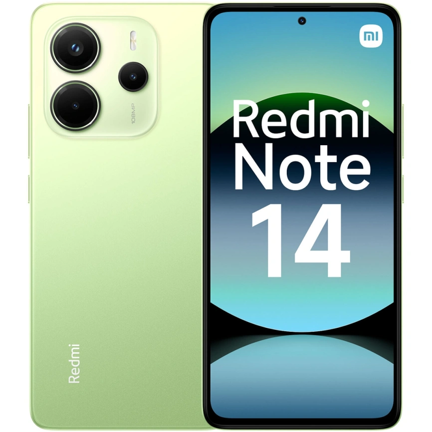 Смартфон Xiaomi Redmi Note 14 4G 8/128Gb (NFC) Lime Green EAC фото 5