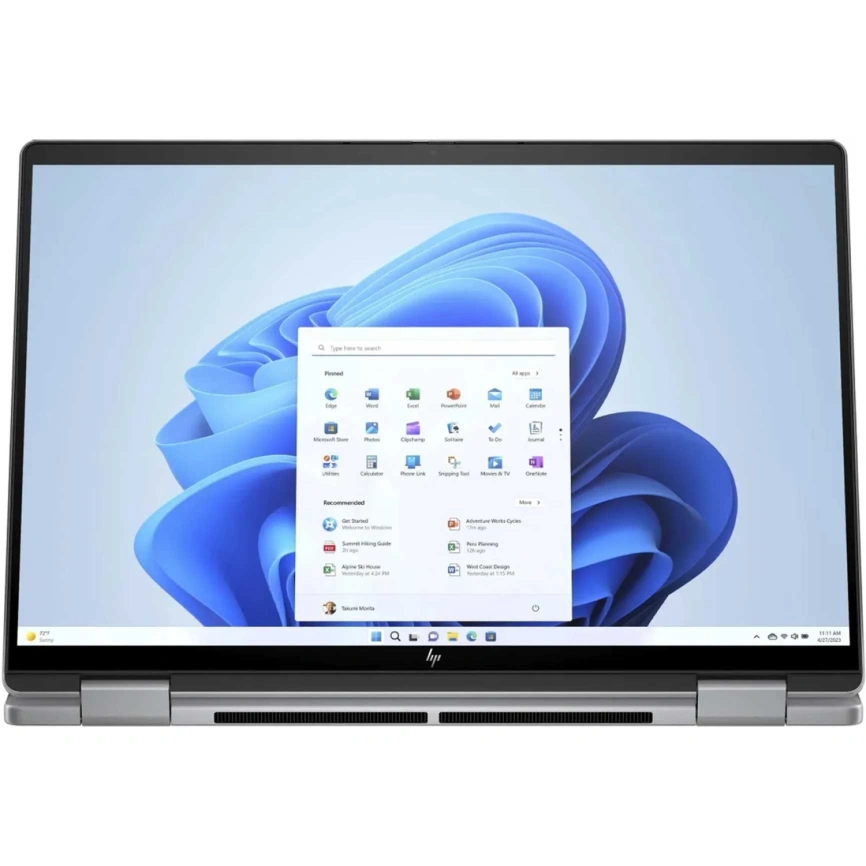 Ноутбук HP Envy x360 14-fa0004ci 14 WUXGA IPS/ R5-8640HS/16Gb/512Gb SSD (A1AA5EA) Silver фото 2